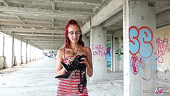Ginger Teen 18+ Bella Deep Anal At Street Casting