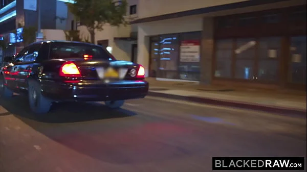 BLACKEDRAW Gorgeous young blonde besties take on two BBCs