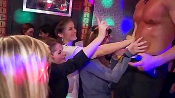 Full Length Disco Party And Group Fuck In The