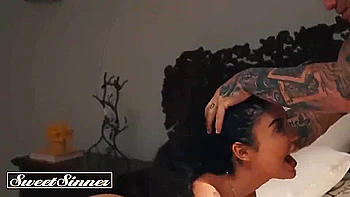 Feisty Latina Babe Gets Her Attitude Fucked Away And A Hot Load On Her Trimmed Pussy