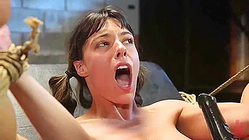 Gets Every Hole Fucked In Rope Bondage With Tommy Pistol And Lexi Foxy