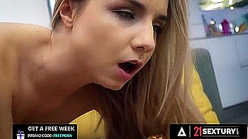 Mona Blue And Sharon White In Three Lesbians Fuck During Hot Study Session