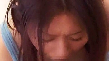 Fabulous Japanese chick in Exotic Blowjob JAV scene