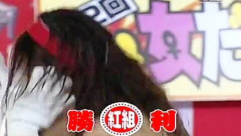 Japanese pool sumo game JAV stars in micro bikinis