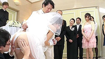 Best Man Takes Bride In Japanese Wedding 1 - Asian