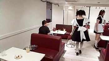 Hottest Japanese slut in Incredible Public, Maid JAV movie