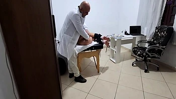 A Milf Gets Fingered By The Proctologist During An Anal Exam
