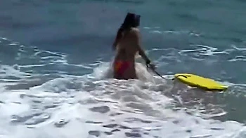 Little April In Masturbating Bikini Teen 18+ Goes Solo