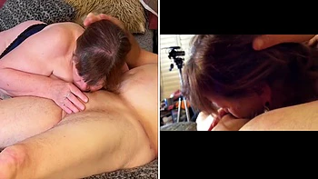 Granny Multiple Position Cocksucker - Carmen Angel