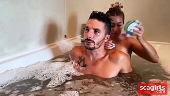 Keiran Lee, Alex Adams And Riley Reid - Steamy Blondie Babysitter Gets Fornicateed Hard