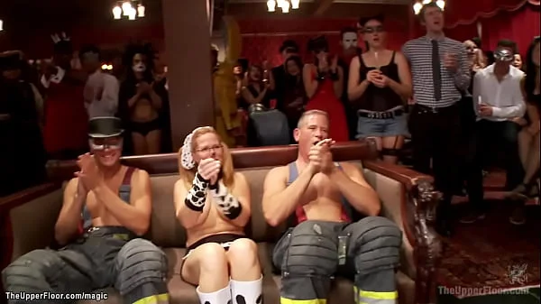 Busty sluts anal fuck at bdsm party