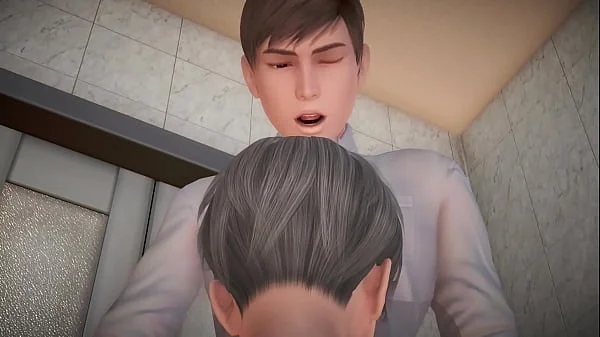 Boy fuck a sexy with giant boobs in the shower