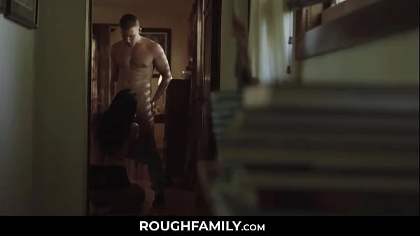 RoughFamily.com ⏩ Homecoming Step Son Fucking with her Depressed Stepmom, Reagan Foxx