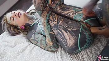 Heavily Ink Teen 18+ Balls Deep Piledriver Fuck - Bj, Atm, Gape, Prolapse