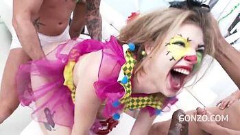 Ella Nova 10on1 Clown GangBang!?!? SZ1620