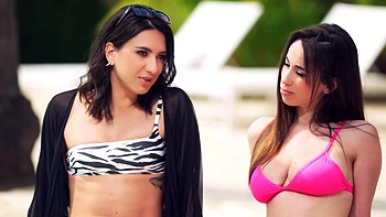 Orgies in Ibiza: overheated orgy by the pool! - Jacquie et Michel TV