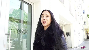 Perfect German Latina Teen 18+ Caramella Del X Pickup For Casting Fuck