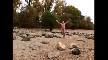 Granny loves big cock outdoor anal hairy old & young