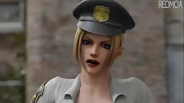 female cop want my cock 3d animation