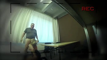 Secretly Filmed!! She Has With Big George