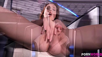 Fingering in the Strip Club - College Girl's Solo Soiree