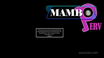 1.53m Green-Eyes Natural Redhead Brazilian, Cintia Lara Fucked