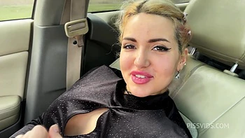 Crystal Rich Love To Be Public Toilette And Pee Outdoors