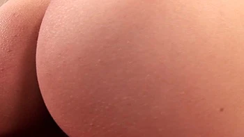 Pumping her tight ass with a dildo