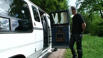 Hot threesome in masked