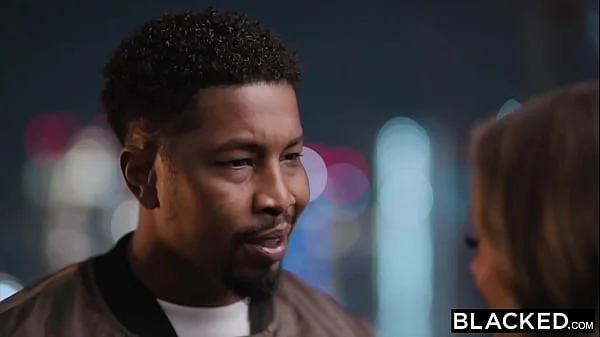 BLACKED Singer Aila can't resist her new producer's BBC