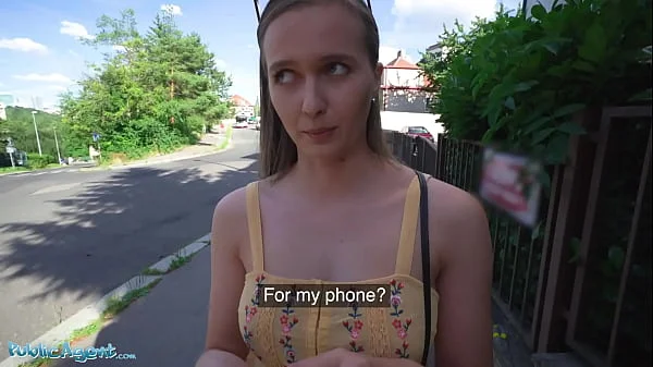 Public Agent Stacy Cruz Flashes Her Perfect Tits for Cash