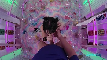 Horny Goth Girl Rough Pussy Penetration With Evie Christian