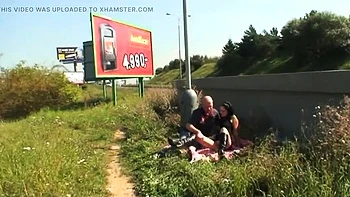 Hot Brunette Fucked Hard Outdoor Like A Slut - Cumshot & Public Sex