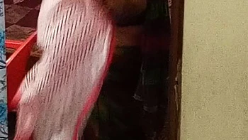 Aunty caught red handed on camera while changing dress.