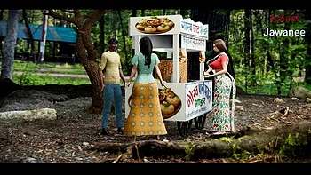 Desi Panipuri Guy Rough Fucks Young Girl Outdoor in Jungle - Hindi Dirty Talk