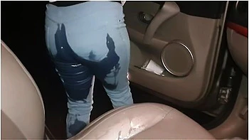 Alice - Car Wetting Compilation - Custom Video, 6 Different Car Pees!