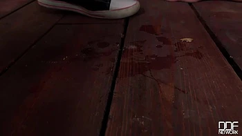 Delicious Pizza Topping - Delivery Girl Wants Cum in Mouth