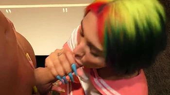 Nikolas fucks 18 year old Roxy cosplay slut - Russian teen blowjob & doggystyle hardcore POV