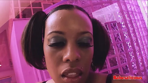 Babesalicious - Big Butt Babe Black on Black Fuck