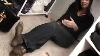 Wife Tries On Different Pairs Of Stockings For Husband: Amateur, Babe  Brunette Porn