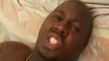 Lovely teen gets pussy drilled on the bed