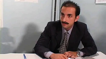 Brunette teen gets pussy licked and ass slammed by teacher in the classroom