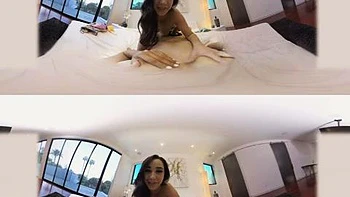 VR Lesbian POV: Big Tits, Blowjob  Virtual Reality Porn