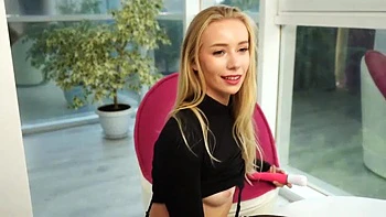 V K : Babe, Blonde  Solo Porn