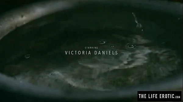 Close ups of a girl peeing on the floor and masturbating hard