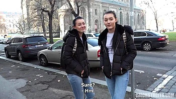 Twins are twice the fun: Blowjob, Cowgirl  Babe Porn