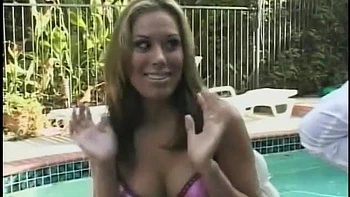 Latina teen Jen Luv pussy plowed and facialized at casting