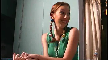 Blonde milf teacher and brunette student slut sharing cock in the classroom