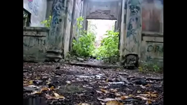 Sex with blonde hooker in abandoned building