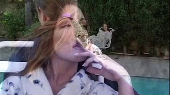 She loves fucking her pool guy